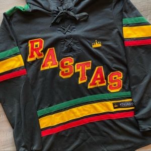 KINGMAN “RASTAS” Hockey Hoodie - Black, Size Lrg
